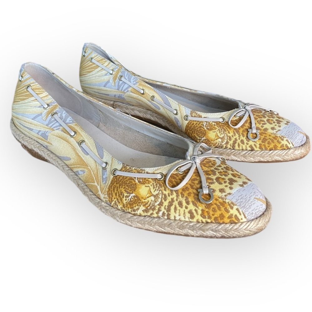 S6 Salvatore Ferragamo Safari Espadrilles